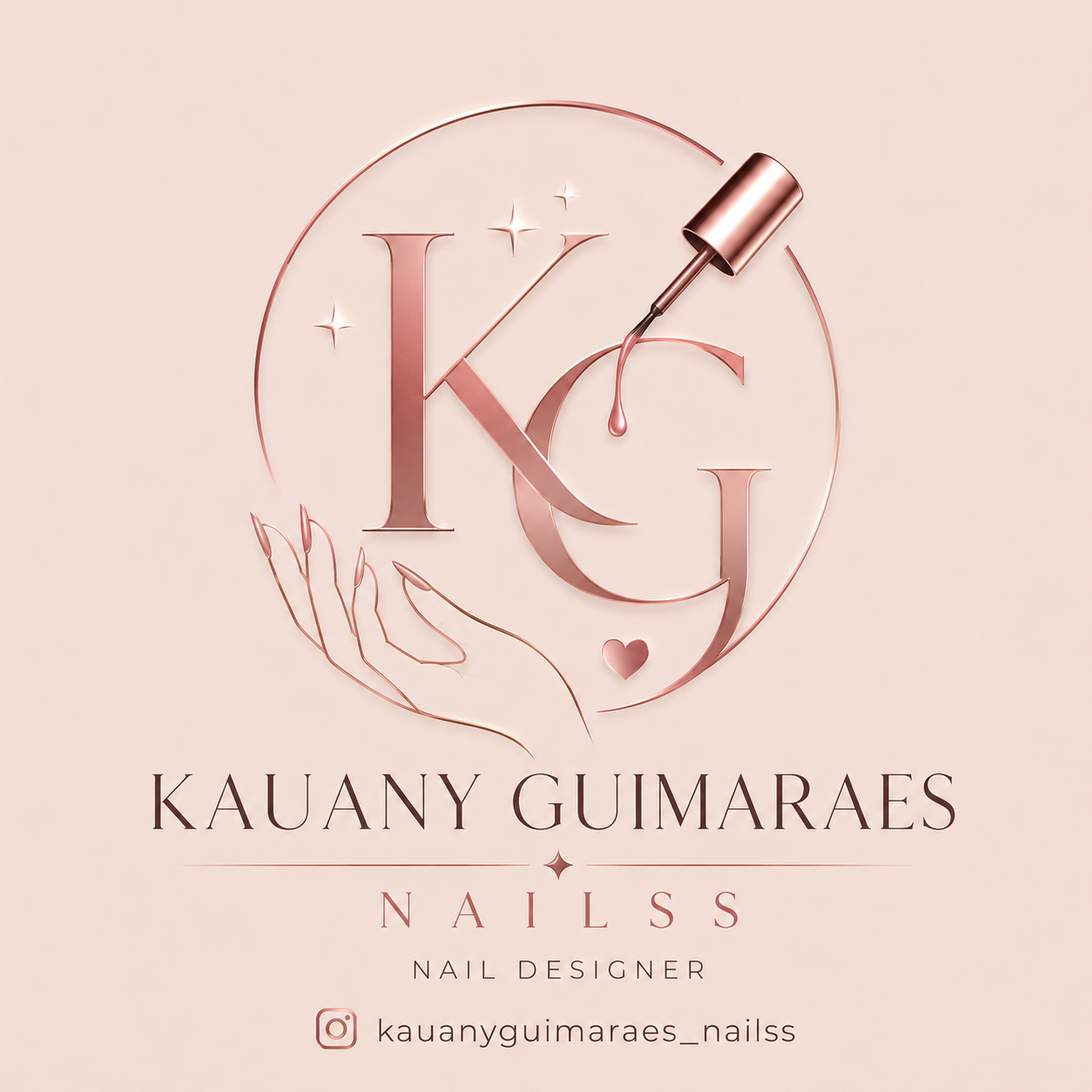 Logo Kauany Guimarães Nails